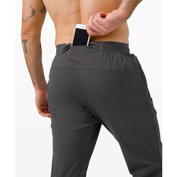Lululemon Surge Hybrid Graphite Grey Pant Sz Medium Run EUC 29" Inseam - Picture 10 of 13